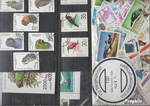Timbres pour les collectionneurs défectueux oiseaux trésors du passé