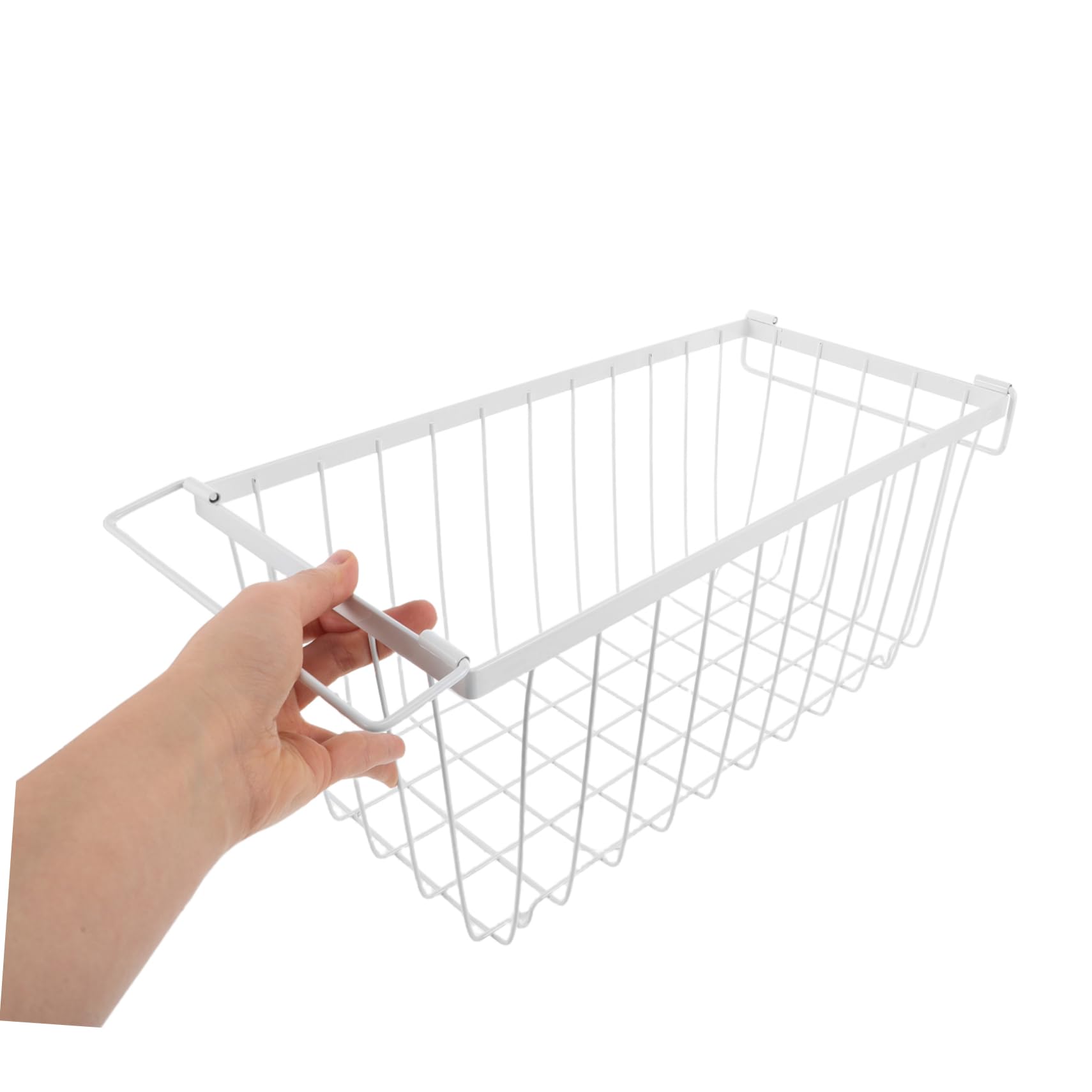 IMIKEYA Cesti Organizer per Congelatore con Manici Organizer Frigorifero Rete Traspirante per Conservazione
