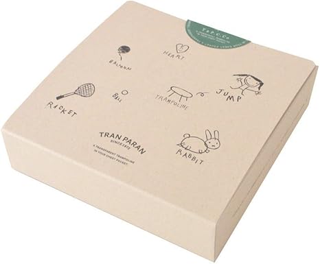 Amazon Co Jp Tranparan ラッピング ハンカチギフトボックス 10個セット シール付き 文房具 オフィス用品