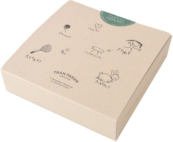 Amazon Co Jp Tranparan ラッピング ハンカチギフトボックス 10個セット シール付き 文房具 オフィス用品