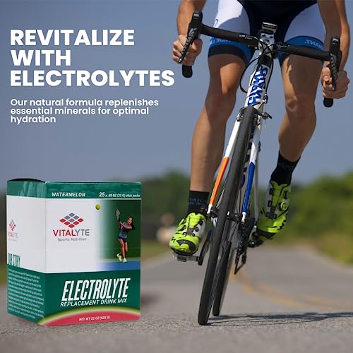 Vitalyte Electrolytes Packets Isotonic Sports Drink | Electrolytes Powder Hydrate Packets | Electrolytes Powder Packets Sports Nutrition Electrolyte Replacement Drinks Dehydration Relief Packets #TOP4