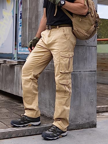 Cargohose für Herren aus Baumwolle im Baggy Chino Stil