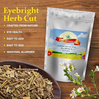 Best Botanicals Eyebright Herb Cut 16 oz.
