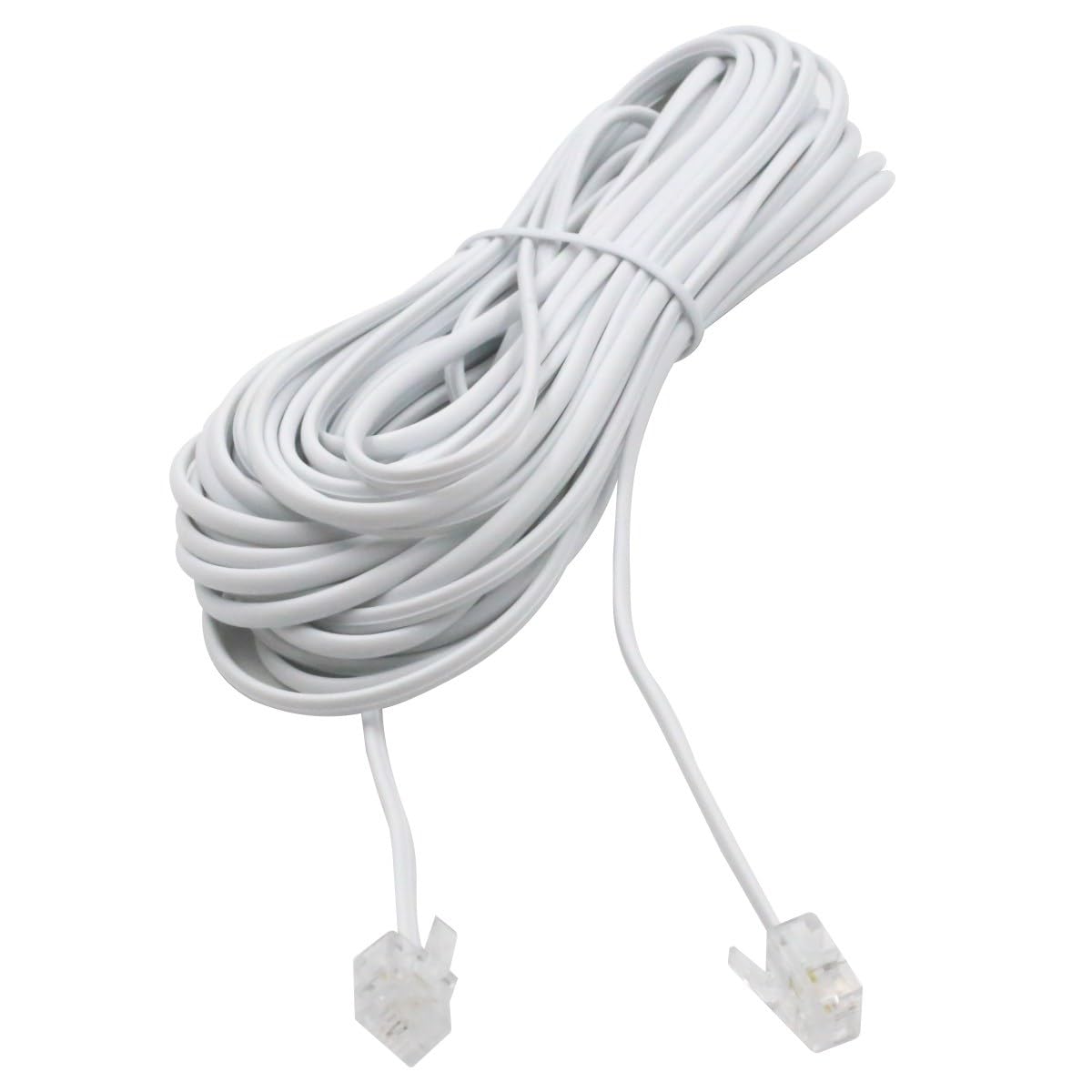 Amazon | winova 電話コード 10M 電話線 延長 コネクタ 標準 RJ11 6P2C