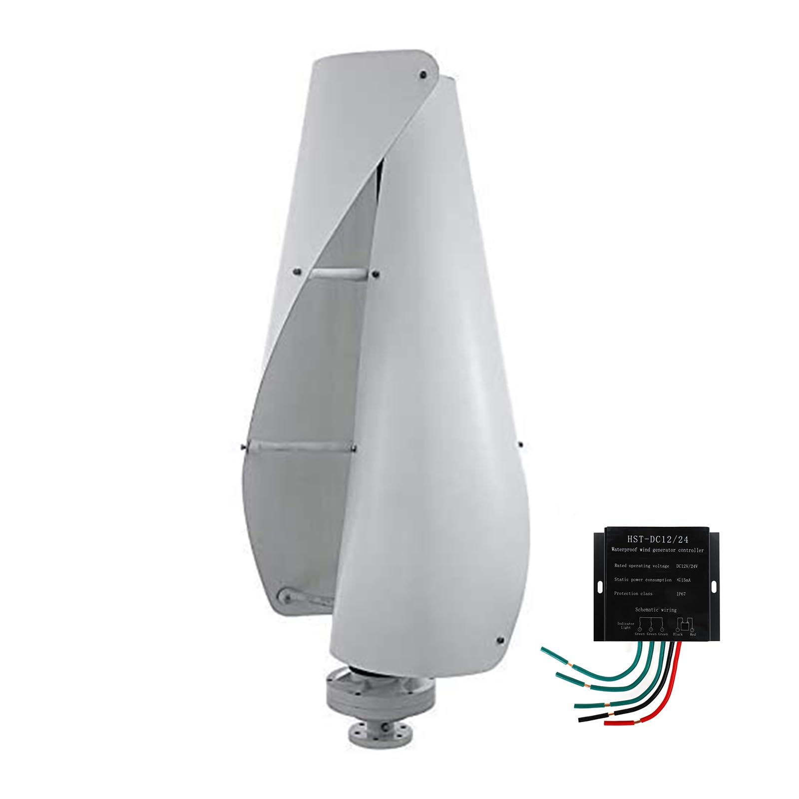 Kit generatore Eolico Verticale 12V-220V 3000W