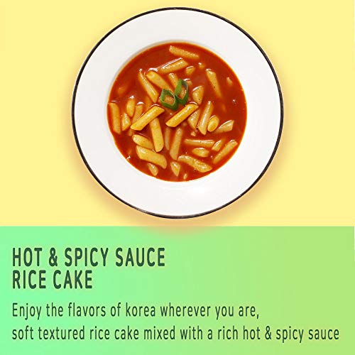 Instant Buldak Spicy Tteokbokki Rice Cake | Pack Of 2 Popular Korean Snack With A Very Hot Spicy Sauce