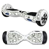 MightySkins Glossy Glitter Skin for Self Balancing Mini Scooter Hover Board - Phat Cash | Protective, Durable High-Gloss Glitter Finish | Easy to Apply, Remove, and Change Styles | Made in The USA