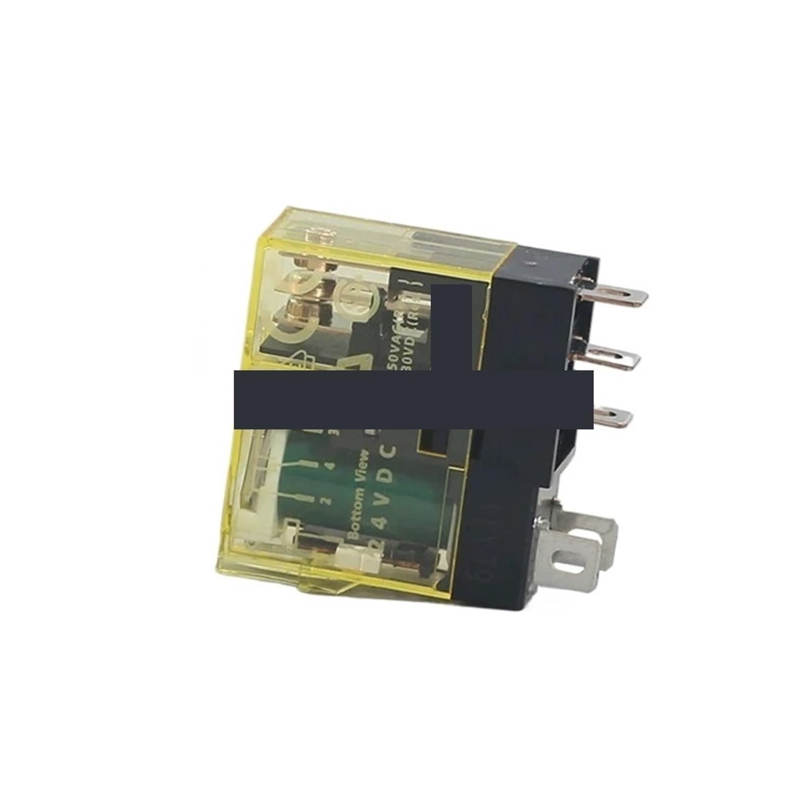 Relais RJ1S-CL-D24 24VDC et socle SJ1S-05B rail DIN