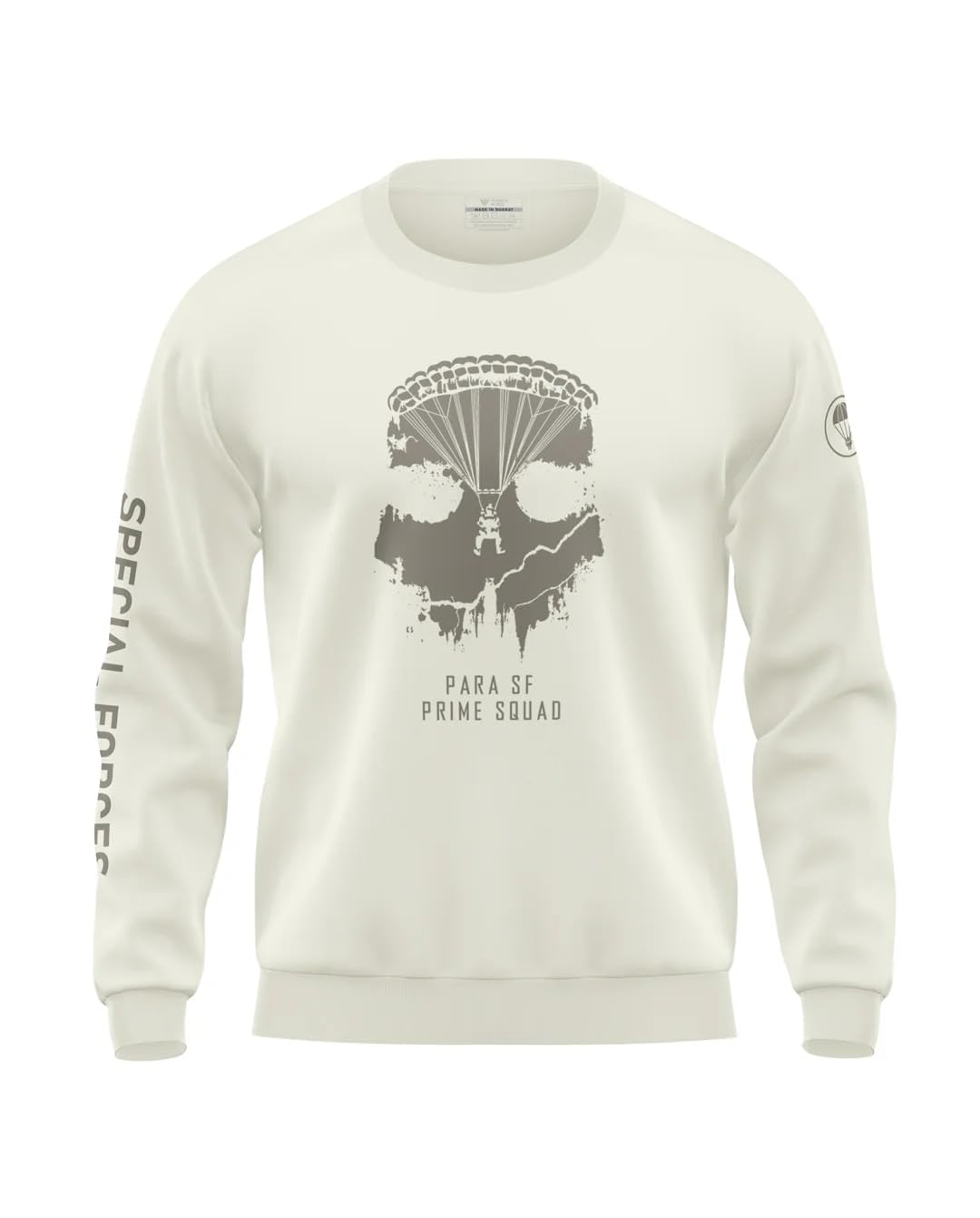 warriorworld Men's 100% Cotton Printed Sweatshirt | Special Theme | Stylish Winter Pullover | Tactical Streetwear-picture-29