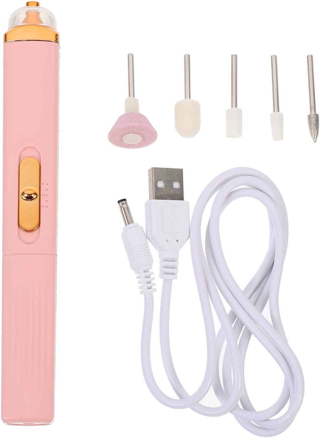 minkissy 1 Set Electric Grinder Rechargeable Nail Drill Nail Sets Drill for Nails Professional Electric Nail File Manicure Set Professional Manicure Machine Nails Drill Machine Professional