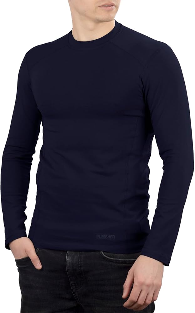 Amazon.com: 281Z Mens Military Stretch Cotton Long Sleeve T-Shirt
