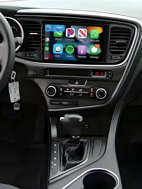 Saitedudu Android 13 9 Inch HD Touch Screen Compatible for Kia Optima K5 2011-2015 Radio Car Audio Multimedia Receiver with Carplay Android Auto GPS