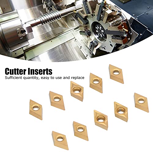 Mavaol Hartmetalleinsätze, 10 Stück, SDJCR L110 1212 H07, CVD-beschichtet, 2,38 mm Dicke, schlagfest, robuste Schneidwerkzeuge für Hochgeschwindigkeitsbearbeitung