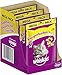 Whiskas Katzensnacks Knuspertaschen mit Huhn & Käse, 4 Packungen (4 x 180 g)