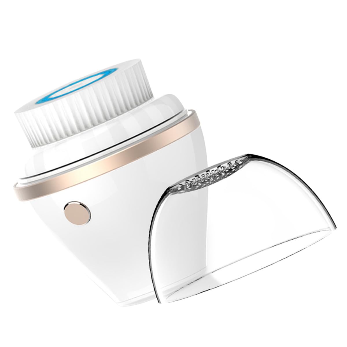 Alipis Limpiador Facial Eléctrico Cepillo de ABS Plástico y Batería de 300mAh para Limpieza Profunda y Eliminación de Puntos Negros Cara
