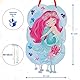 Piñata für Kindergeburtstag, Meerjungfrau, Mädchen, perfekt zum Befüllen mit Süßigkeiten und Spielzeug, Dekoration, Flaggengirlande, 2 m (Sirena)