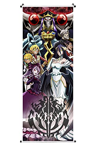 Anime Scroll Poster for Series Character Pattern - Fabric Prints 100 cm x 40 cm | Premium and Artistic Anime Theme Gift | Japanese Manga Hanging Wall Art Room Decor