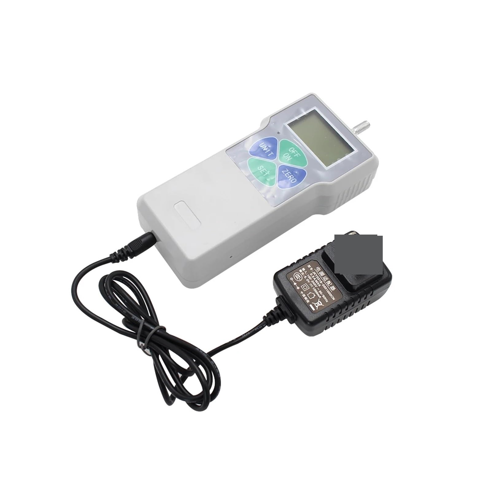 Dinamómetro digital portátil y económico de 500 N/50 kg for medición fuerza empuje tracción Pruebas precisas