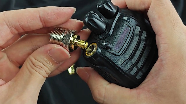 Amazon | leeyovk M型⇔SMAキット SMA UHF/VHF アンテナ変換アダプター