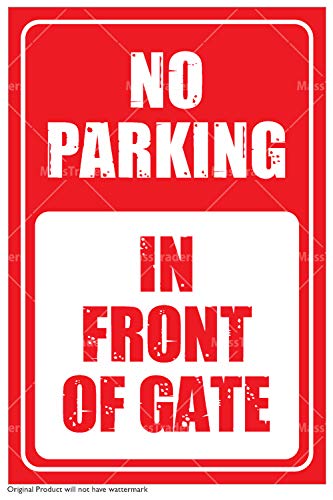 SIGNSTICK 2x No Parking Sign Self Adhesive Warning Sign/Safety Sign/Security Sign Decal Vinyl Sticker SS_NPS_012 (B07XQBYJFM) Amazon Price History, Amazon Price Tracker