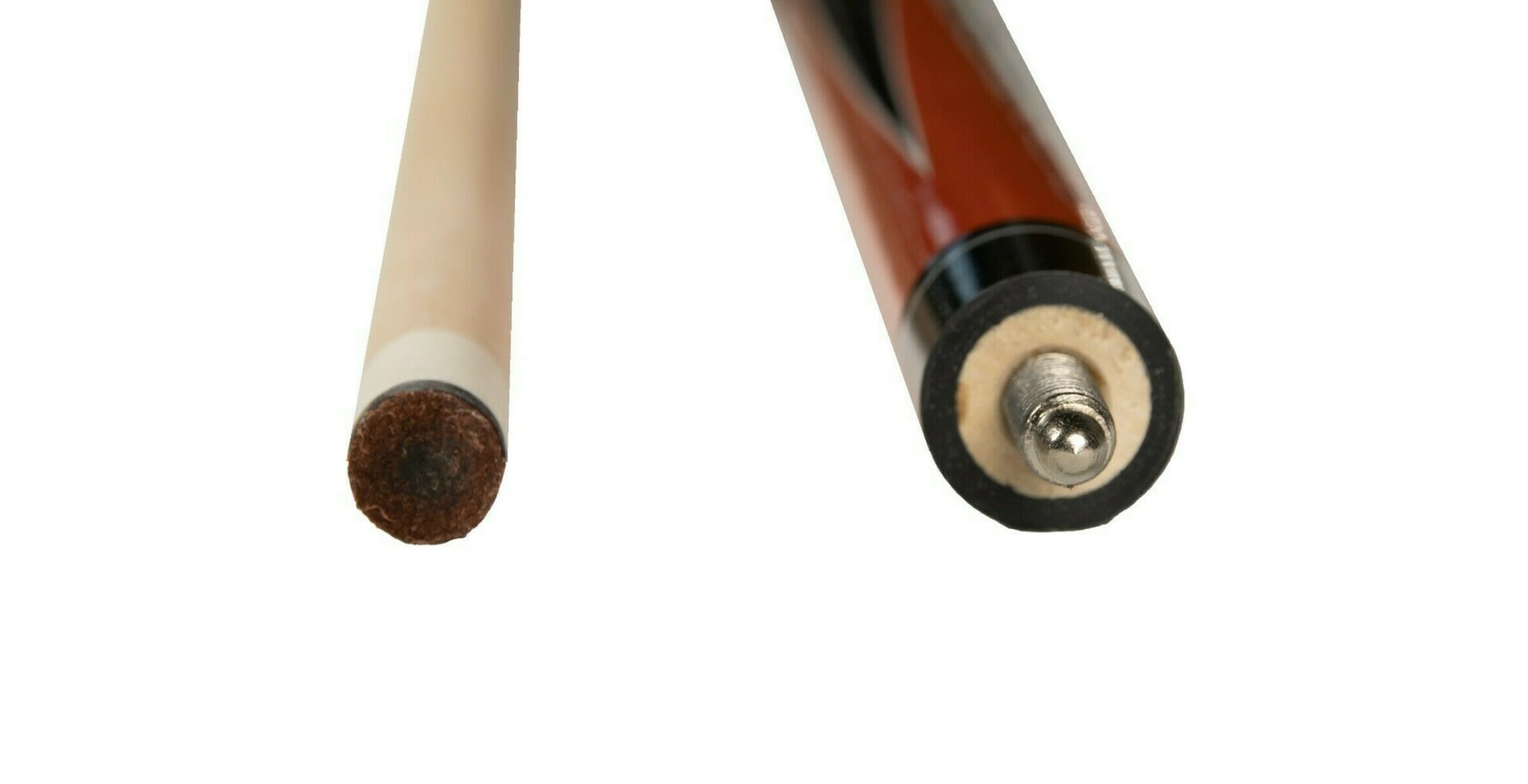 Pegasi Classic Billard Queue - Billiard köe 147cm - Zweiteilig - Billard Kö - Billard cue - Snooker Queue - Biliard Köhl - Billard Que - Pool Queue - 13 mm Klebespitze - Gute Qualität - Weiß/Gelb