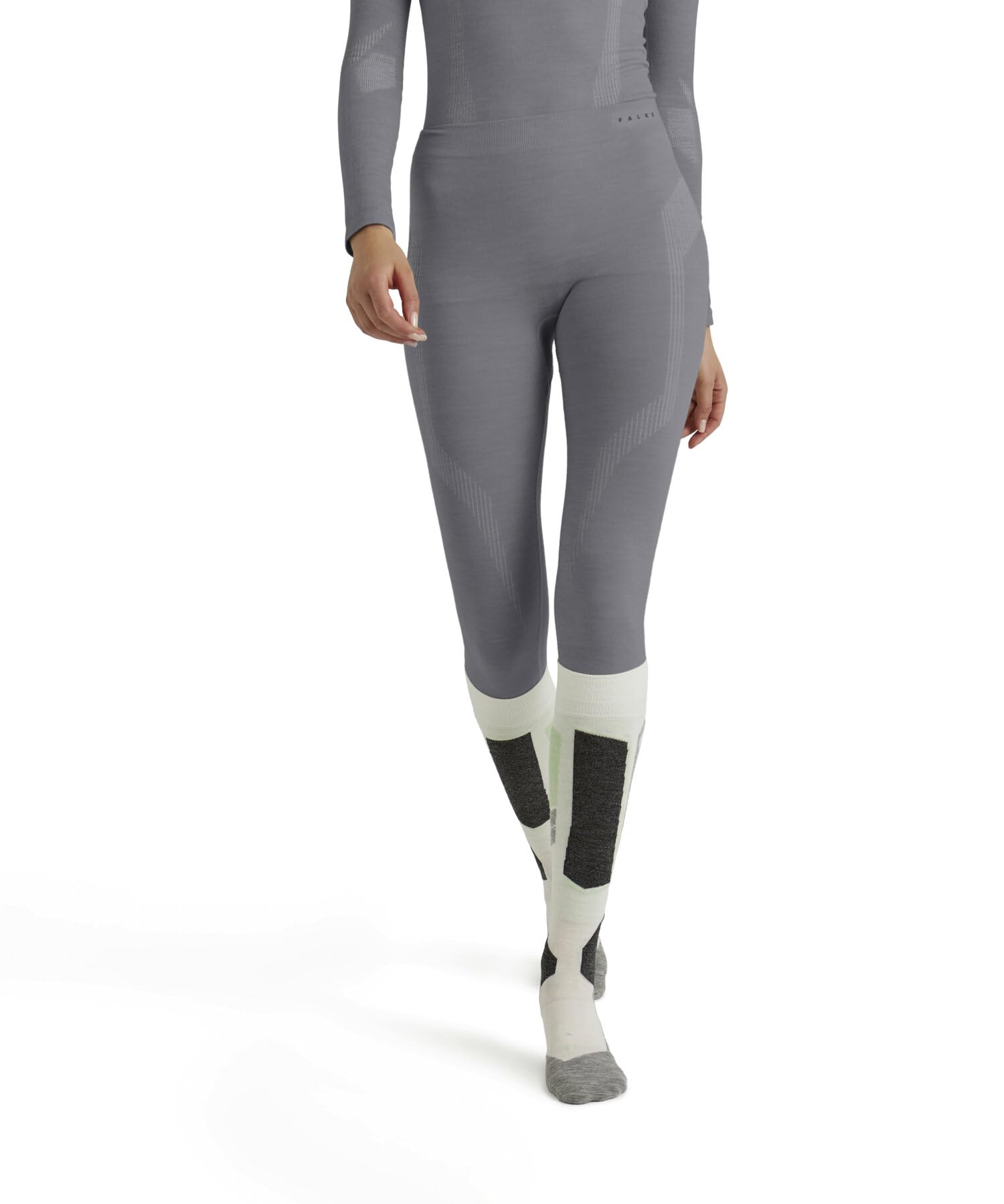 FALKE Damen Wool-Tech Long Funktionsunterhose lang atmungsaktive klimaregulierende geruchshemmende nachhaltige Wolle Funktionsmaterial kalte bis sehr kalte Temperaturen Funktionsunterwäsche 1 Stück | aus Merinowolle für kalte bis sehr kalte Temperaturen