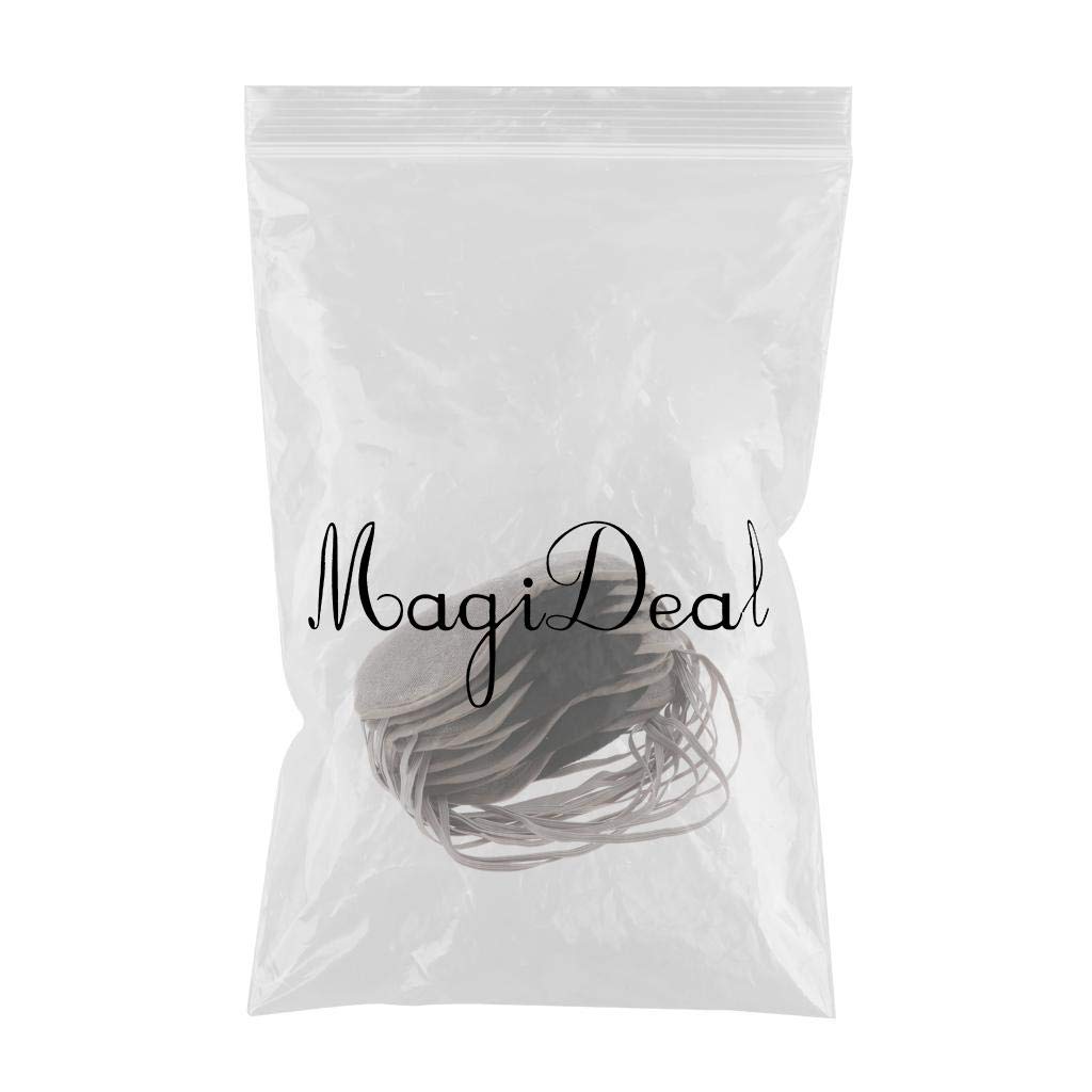 MYADDICTION 10Pcs Soft Sleep Mask Adjustable Strap Eye Mask Blindfold for Puffy Eyes-image-45