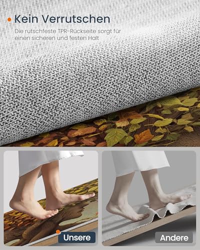 Tapis lavable confortable antidérapant pour chambre et salon - 7