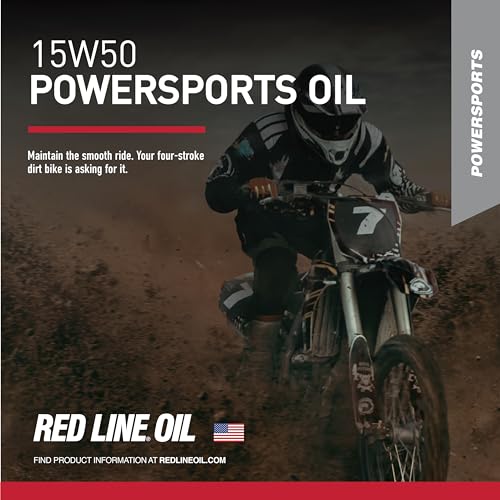 Aceite Sintético para Motor 15W50 Red Line 1 Quart miniatura 2