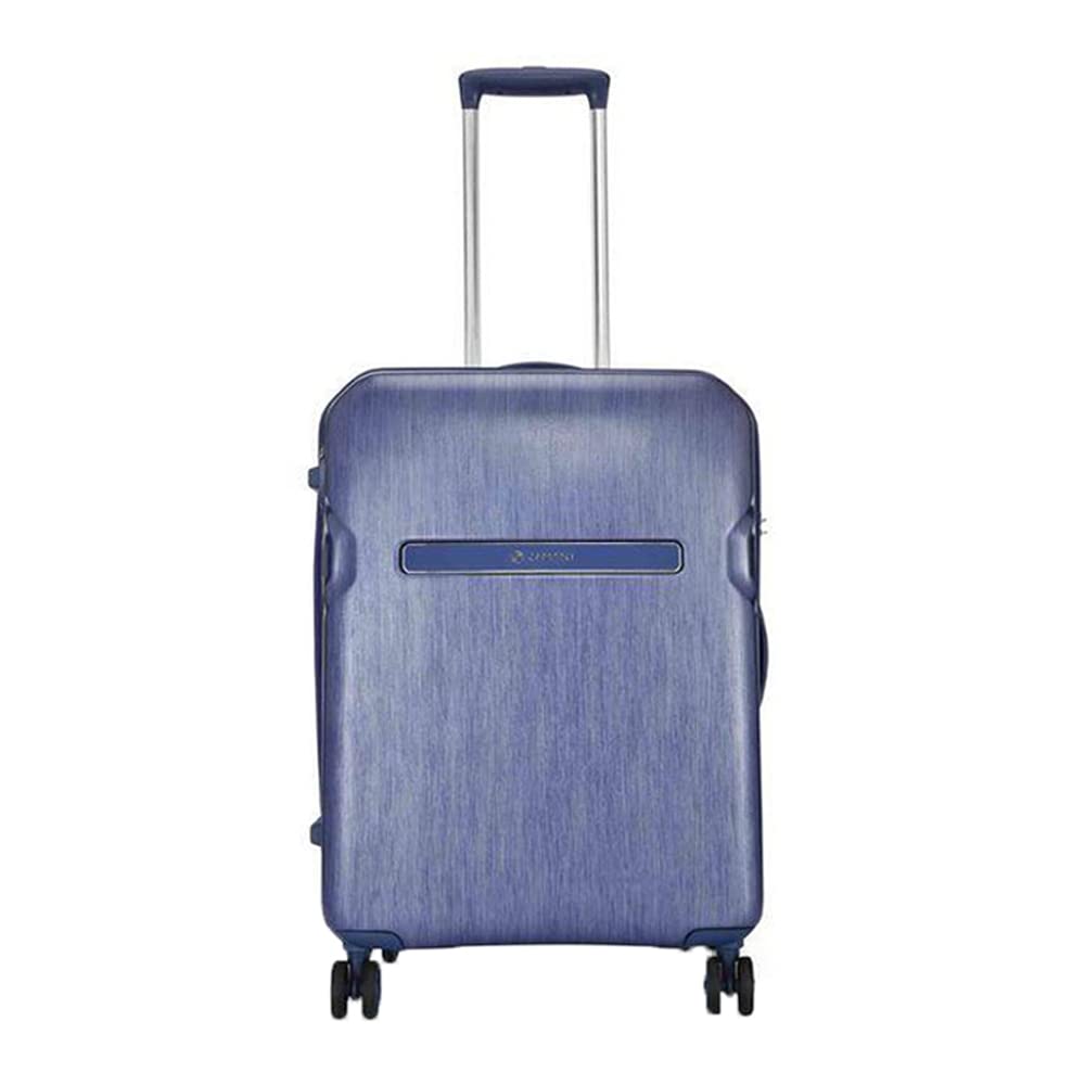 CarltonFremont Polycarbonate TSA Lock Hard Trolley (Blue, Size_67)