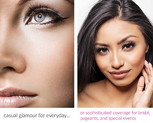 Dinair Airbrush Makeup Foundation | Fair Shades | Glamour: Natural, Light Coverage, Matte #TOP5