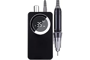 Lumcrissy Professional Electric Nail Drill: Precision Manicure Tool for Acrylic Nails