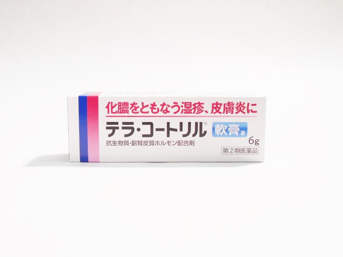 【指定第2類医薬品】テラ・コートリル軟膏a 6g ×3