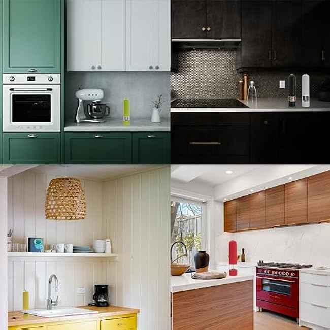 Electric Salt and Pepper Grinder - One-Handed Battery Operated Kitchen Spice Grinder for Home, Best Electric Pepper Mill Grinder, TikTok Electric Salt and Pepper Shaker. (Green)