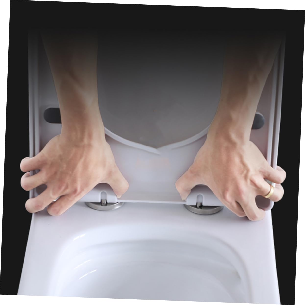 Sedile Wc per Bambini in Pp Bianco Leggero, Seduta per Vasino