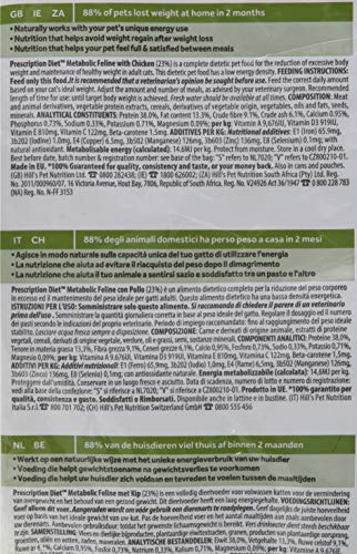 Hill`s Metabolic Katzenfutter - 1,5 kg - 2 Packungen à 1500 g - Totale: 3000 g