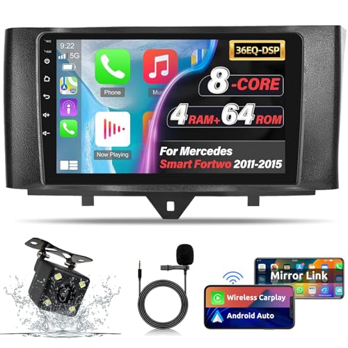 Pantalla táctil para Mercedes Smart Fortwo que soluciona tus problemas de aparcamiento y mapas