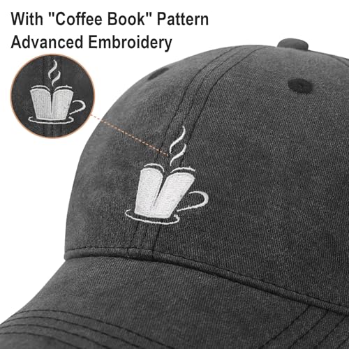 Gorra Ponytail para Mujer, Ajustable, Negra miniatura 2
