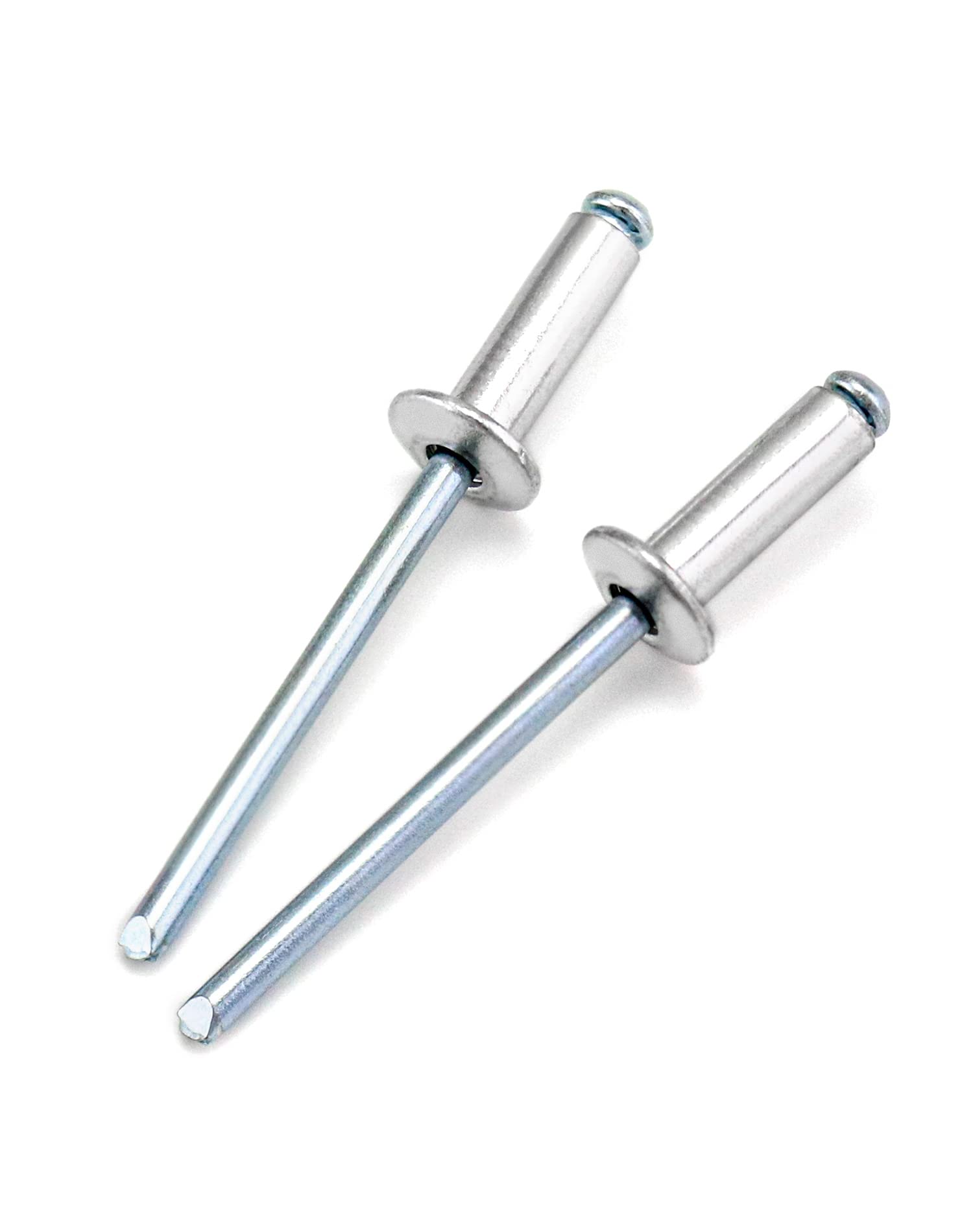 QWORK Rivets aveugles en aluminium, 1 000 pièces de rivets pop de 4,8 x 12 mm, plage de préhension de 7 à 9,0 mm
