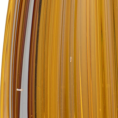 Escultura de Lágrima de Vidrio para Decoración de Hogar 19" Naranja miniatura 6