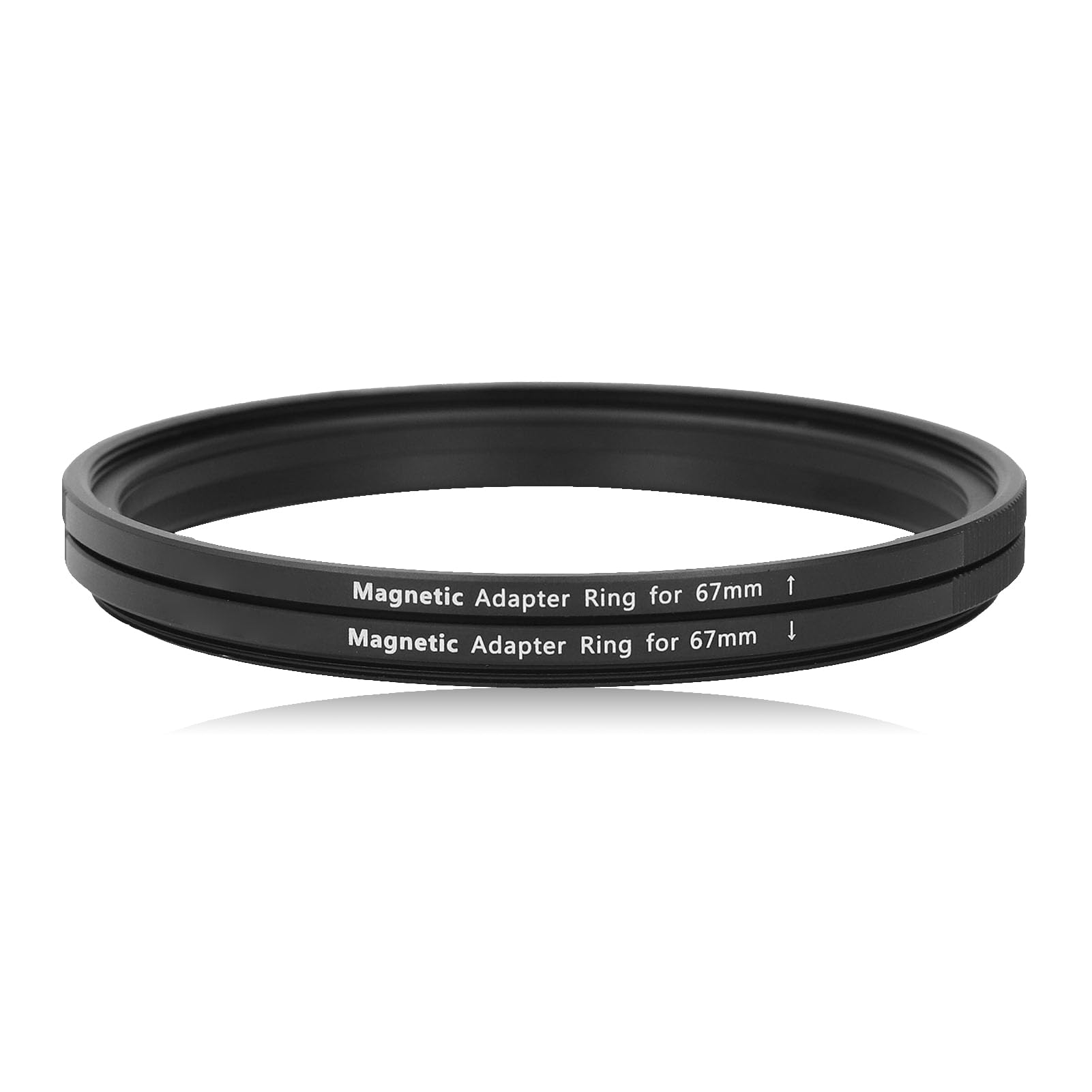 Anello Adattatore Filtro da 67 Mm a 67 Mm, Kit Anello Adattatore Filtro Magnetico a Sgancio Rapido in Lega di Alluminio Pro per Accessori, Filtro Filettato su Filtro Magnetico a