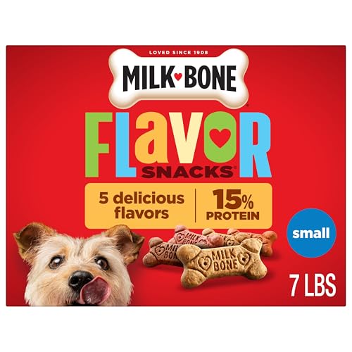 Milk-Bone Flavor Snacks Small Dog Biscuits...