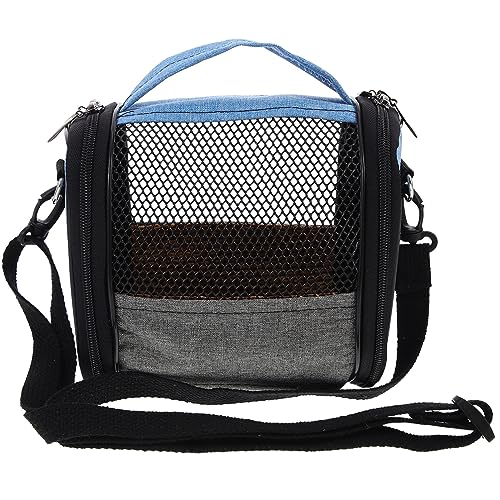 Image of VILLCASE Travel Backpack Bird Travel Carrier, Rat Breathable Bird Carrier cage Parrot Carrier for Hiking, Airline Bunny Carrier Approved Guinea Pig Carrier Hiking Backpack