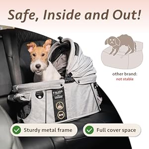 Sway-Dog-Car-Seat-Car-Seat-Carrier-for-Small-Medium-Sized-Dogs-Small-Dog-Car-Seat-Booster-Pet-Booster-Seat-Doggy-Carseat-Cat-Carrier-Puppy-Car-Seat-Car-Dog-Bed-Gray-Husky - Cucciolini Doodles   Sway-Dog-Car-Seat-Car-Seat-Carrier-for-Small-Medium-Sized-Dogs-Small-Dog-Car-Seat-Booster-Pet-Booster-Seat-Doggy-Carseat-Cat-Carrier-Puppy-Car-Seat-Car-Dog-Bed-Gray-Husky