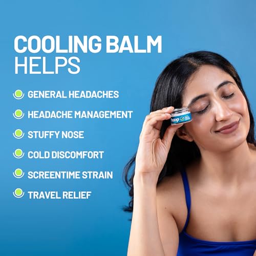 Image of hoop Balm for Headache | Quick Cooling Instant Relief | 10g