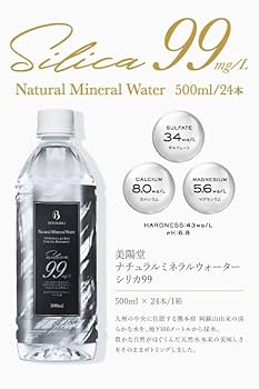 Amazon | BIYOUDO Silica99 シリカ水 ナチュラルミネラル