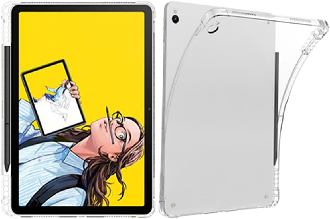 for Wacom Movink Pad 11 Inch Tablet Case,Ultra-Thin Full Coverage Corner,BOVUGAC Soft TPU Shockproof Kids Friendly for Movink Pad 11" Case Cover.(Clear)