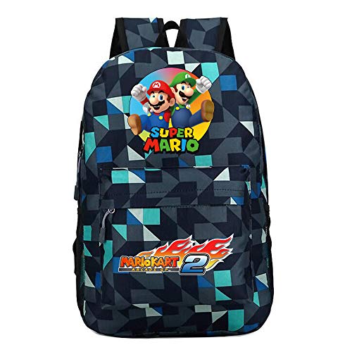 Super Mario Mochilas Infantiles Escolar Dibujos Animados