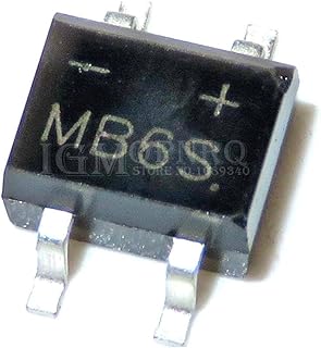 20pcs MB6S SOP-4 0.5A 600V Single Phases Diode Rectifier Bridge