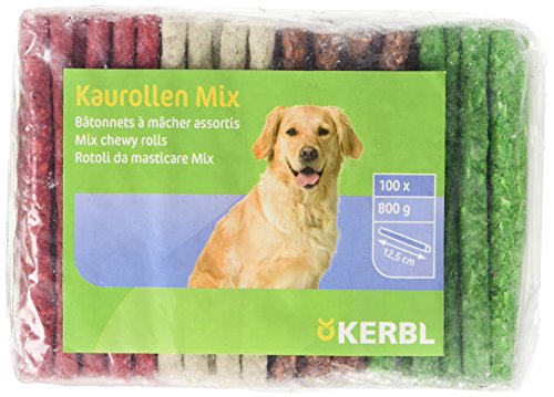 Kerbl Pet Kaurollen mix 9-10mm/12,5cm 100er Pack